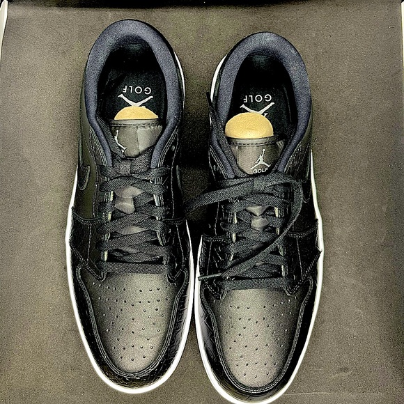 Air Jordan 1 Low G Black Croc DD9315-003 (2023) - Picture 1 of 9